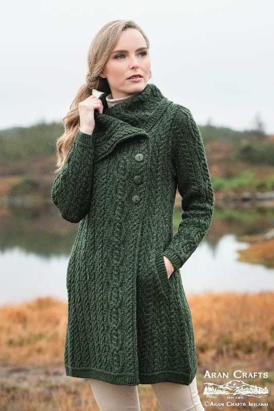 Aran - Burren Coat - Army Green