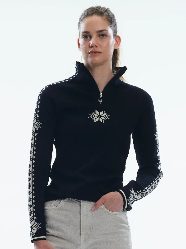 Dale of Norway - Geilo Women's Sweater - Black/Off-White