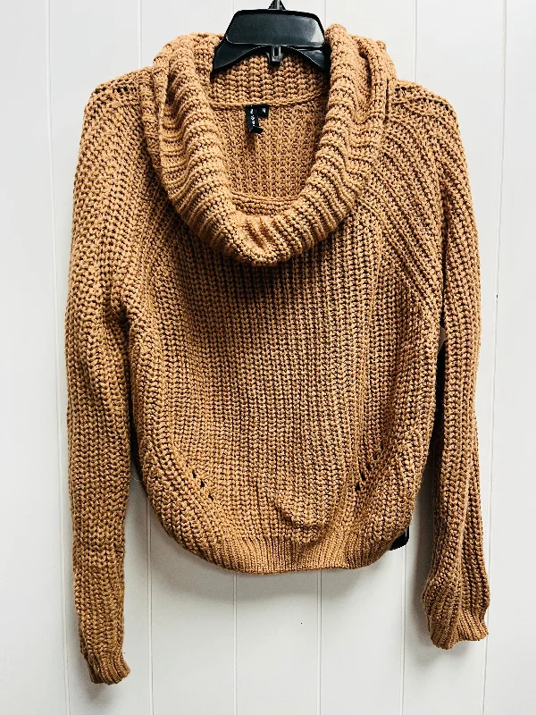 Sweater By Clothes Mentor In Brown, Size: M