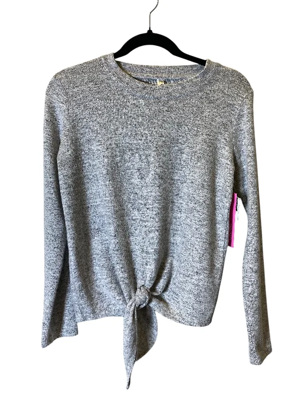 Sweater By Clothes Mentor In Grey, Size: S