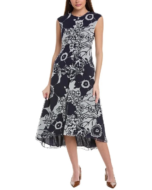 Reiss Becci Floral Midi Dress