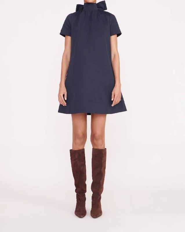 Mini Ilana Dress In Navy