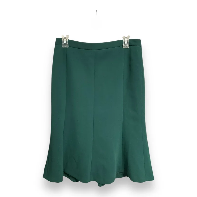 Skirt Midi By Ann Taylor In Green, Size: 6