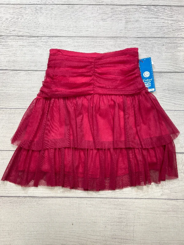 New! Skirt Mini & Short By Maeve In Red, Size: 10