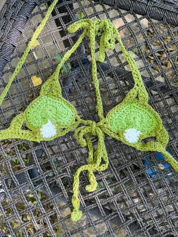 Wasabi mushroom bikini top