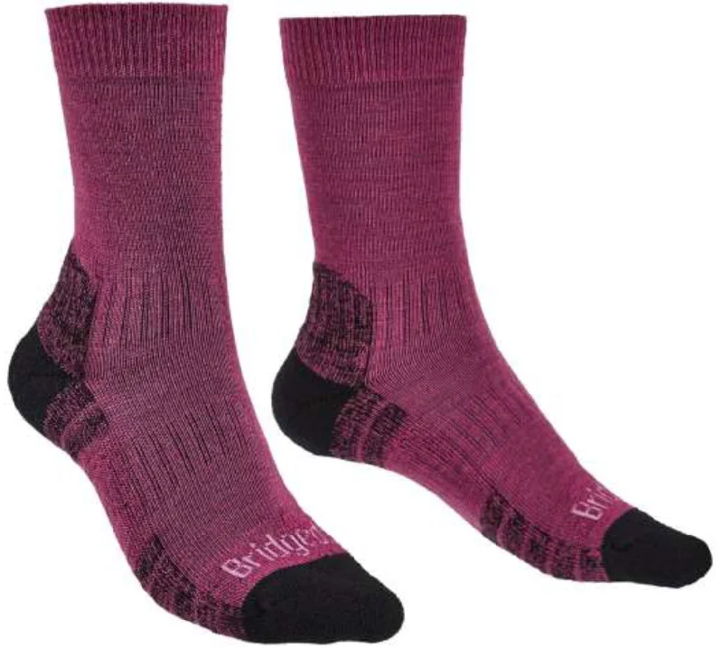 Bridgedale Women's Lightweight Merino Performance Hiking Crew Socks {BR-710652}