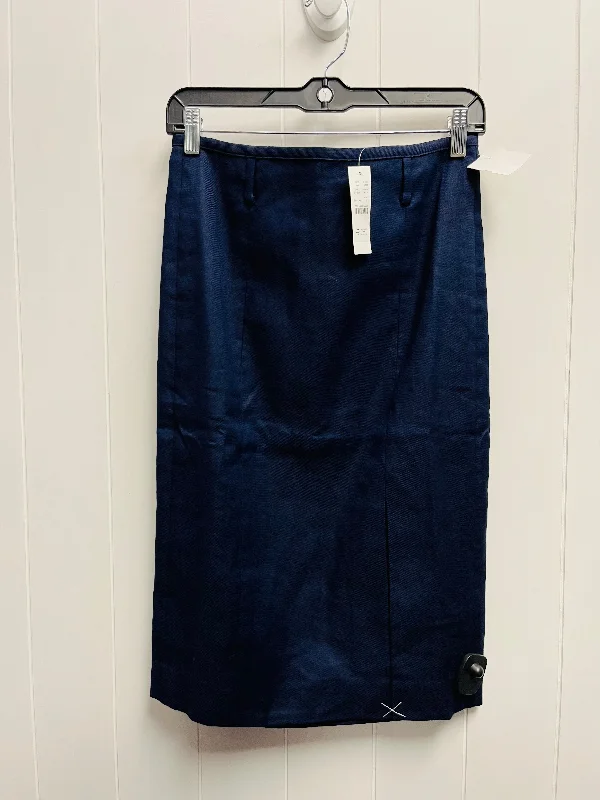 Skirt Midi By J. Crew In Navy, Size: 4