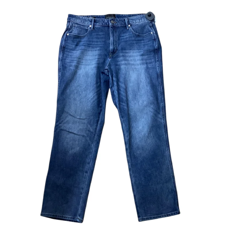 Jeans Designer By White House Black Market In Blue Denim, Size: 16l