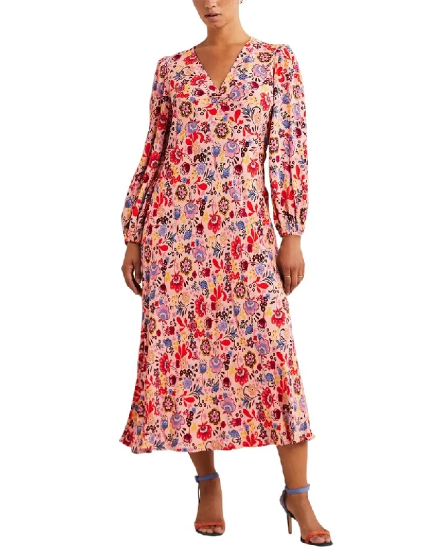 Boden Empire Midi Tea Dress