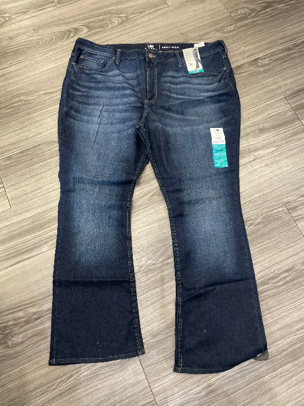 Jeans Boot Cut By Lee In Blue, Size: 24