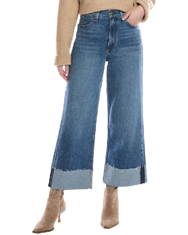 rag & bone Andi Clover High-Rise Wide Leg Jean