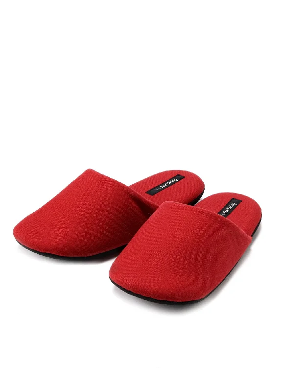 COTTON CANVAS SLIPPERS