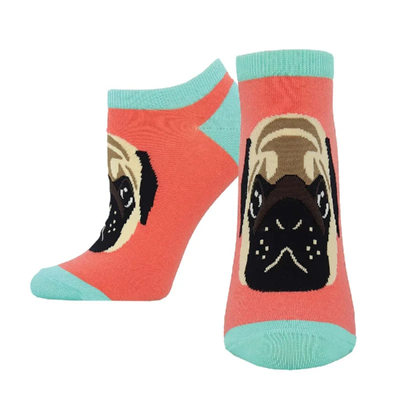 Women's Pug Lyfe Ankle (Papaya)