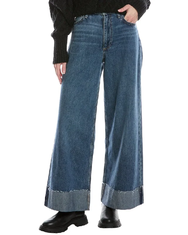 rag & bone Sofie Pebbles Ultra High-Rise Wide Leg Jean