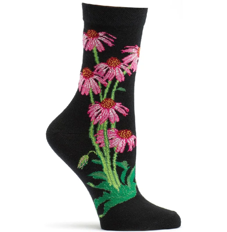 Women's Florals Echinacea Crew