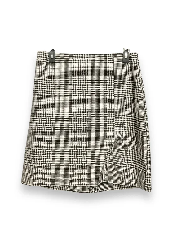 Skirt Mini & Short By Rachel Zoe In Black & White, Size: S