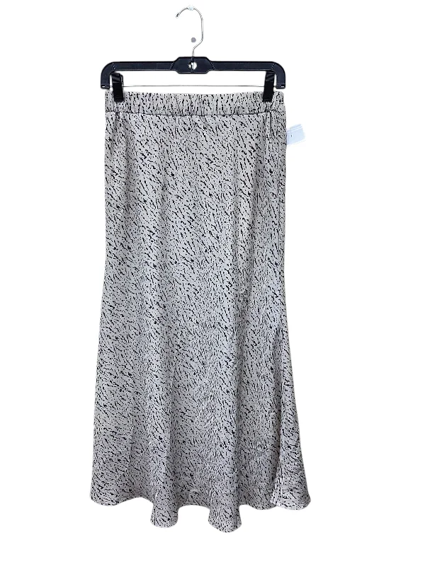 Skirt Maxi By Clothes Mentor In Black & Cream, Size: S